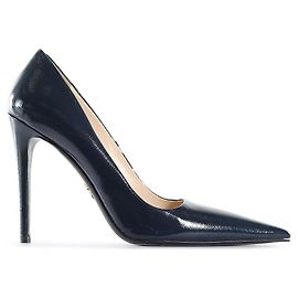 Prada Décolleté a punta in pelle Saffiano blu navy Blu Blu navy