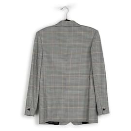 Ba&Sh-Ba&Sh Multicolor Polyester/Wool Checkered Blazer & Pants Set-Multiple colors