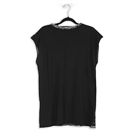 Balmain-Balmain Black & Multicolor Cotton Paris Eagle Bird Prey Freedom Tank Top-Multiple colors