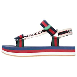 Gucci-taille des sandales d'été gucci 45-Multicolore