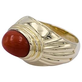 Boucheron-Boucheron Ring,"Jaipur", gelbes Gold, Koralle.-Andere