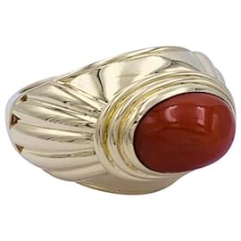 Boucheron-Boucheron Ring,"Jaipur", gelbes Gold, Koralle.-Andere