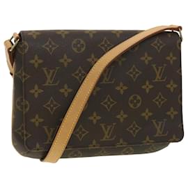 Louis Vuitton-LOUIS VUITTON Monogram Musette Tango Short Strap Shoulder Bag M51257 Auth am3930-Monogram