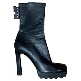 Off White Boots Black