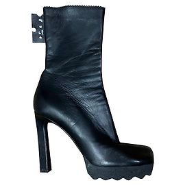Off White bottes Noir