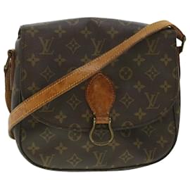 Louis Vuitton-LOUIS VUITTON Monogram Saint Cloud GM Shoulder Bag M51242 LV Auth 37175-Monogram