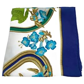 Hermès-Multicolor Silk Hermes Scarf-Multiple colors