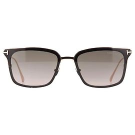 TOM FORD FT0831 01K occhiali da sole titanio Nero D'oro