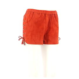 Maje-Pantalones cortos-Naranja