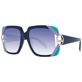 Emilio Pucci-Nuovi Occhiali da Sole Donna mod. EP0159 5792W 57-20-140 MM-Blu