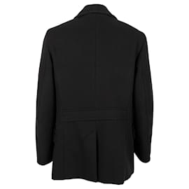 Tom Ford-Tom Ford Double-Breasted Coat-Black