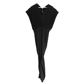 Zero+ Maria Cornejo Pleated Bodice Jumpsuit Black