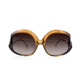 Christian Dior-Oversize Vintage en Acétate Orange 2143 Lunettes de soleil 55/15-Orange