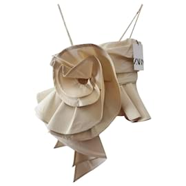 Zara Tops Beige