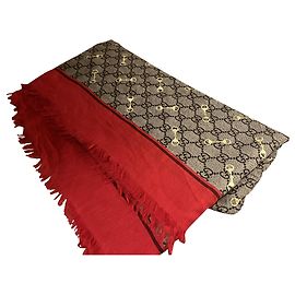 Gucci XALE GG ESTAMPA COM HORSEBITS MODAL Bege