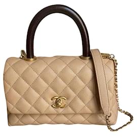 Chanel-COCO HANDLE LIMITED EDITION-Brown,Beige