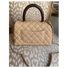 Chanel-COCO HANDLE LIMITED EDITION-Brown,Beige