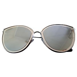 Occhiali da sole Chanel 4222 Argento Specchiato Argento