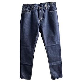 Stella Mc Cartney Vaqueros uniformes de denim de algodón orgánico Azul marino