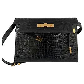Saint Laurent Sac Manhattan Saint-Laurent medium Noir
