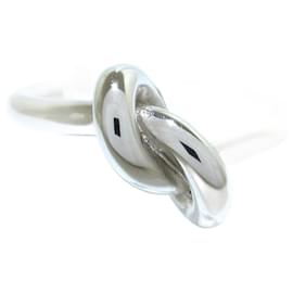 Céline-Knot Ring-Silvery