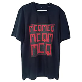 Alexander Mcqueen-Camisetas-Negro,Roja
