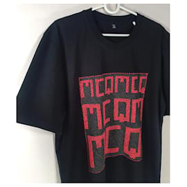Alexander Mcqueen-Camisetas-Negro,Roja