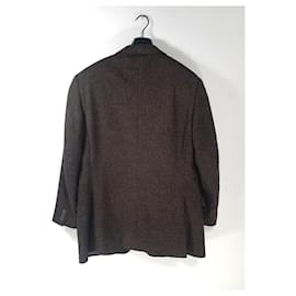 Ermenegildo Zegna-Blazers Jackets-Brown,Other