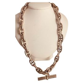 Hermès Catena di ancoraggio d'epoca Argento