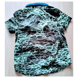 Diesel-New adorable Camouflage Diesel shirt 2 ans-Khaki