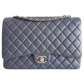 Sac Chanel Classique gris Gris