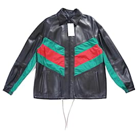Gucci-Men Coats Outerwear-Black,Red,Green