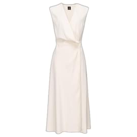 Pinko Anonimo Kleid Weiß Weiß