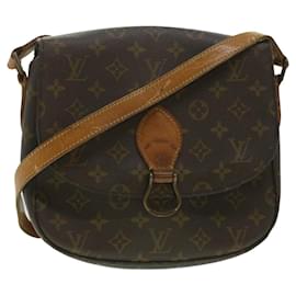 Louis Vuitton-LOUIS VUITTON Monogram Saint Cloud GM Shoulder Bag M51242 LV Auth 37165-Monogram