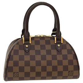 Louis Vuitton-LOUIS VUITTON Damier Ebene Rivera Mini sac à main N41436 LV Auth am3905-Autre