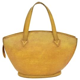 Louis Vuitton-LOUIS VUITTON Epi Saint Jacques Hand Bag Yellow M52279 LV Auth 37441-Yellow