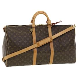 Louis Vuitton-Louis Vuitton Monogram Keepall Bandouliere 55 Boston Bag M.41414 LV Auth yk6062-Andere