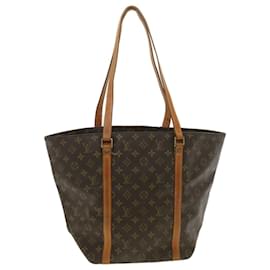 Louis Vuitton-LOUIS VUITTON Monogram Sac Shopping Tote Bag M51108 LV Auth bs4083-Monogram