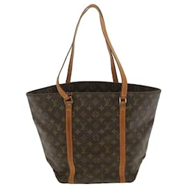 Louis Vuitton-LOUIS VUITTON Monogram Sac Shopping Tote Bag M51108 LV Auth bs4083-Monogram