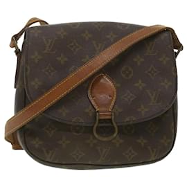 Louis Vuitton-LOUIS VUITTON Monogram Saint Cloud GM Shoulder Bag M51242 LV Auth 37264-Monogram