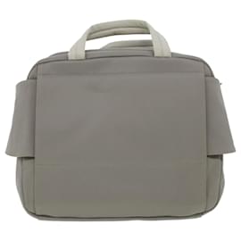 Prada-PRADA Waist Bag Canvas 2way Gray Auth ar8970-Grey