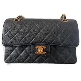 Chanel-Classic lined flap small-Black