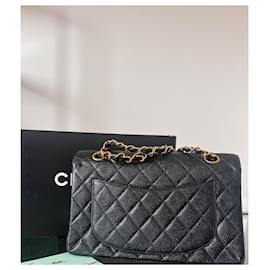 Chanel-Classic lined flap small-Black