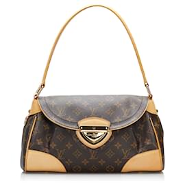 Louis Vuitton-Louis Vuitton Brown Monogram Beverly MM-Brown