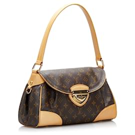 Louis Vuitton-Louis Vuitton Brown Monogram Beverly MM-Brown