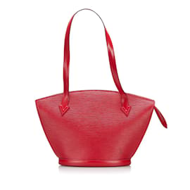 Louis Vuitton-Epi Saint Jacques Long Strap M52267-Red