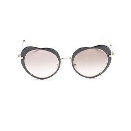 Miu Miu Oversized Tinted Sunglasses SMU 54R Black