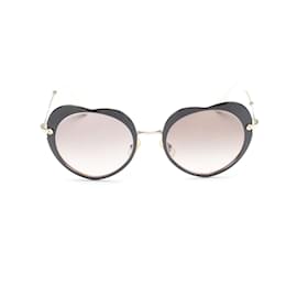 Miu Miu-Oversized Tinted Sunglasses SMU 54R-Black