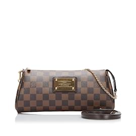 Louis Vuitton-Damier Ebene Eva  N55213-Brown