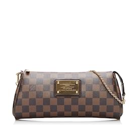 Louis Vuitton-Damier Ebene Eva  N55213-Brown
